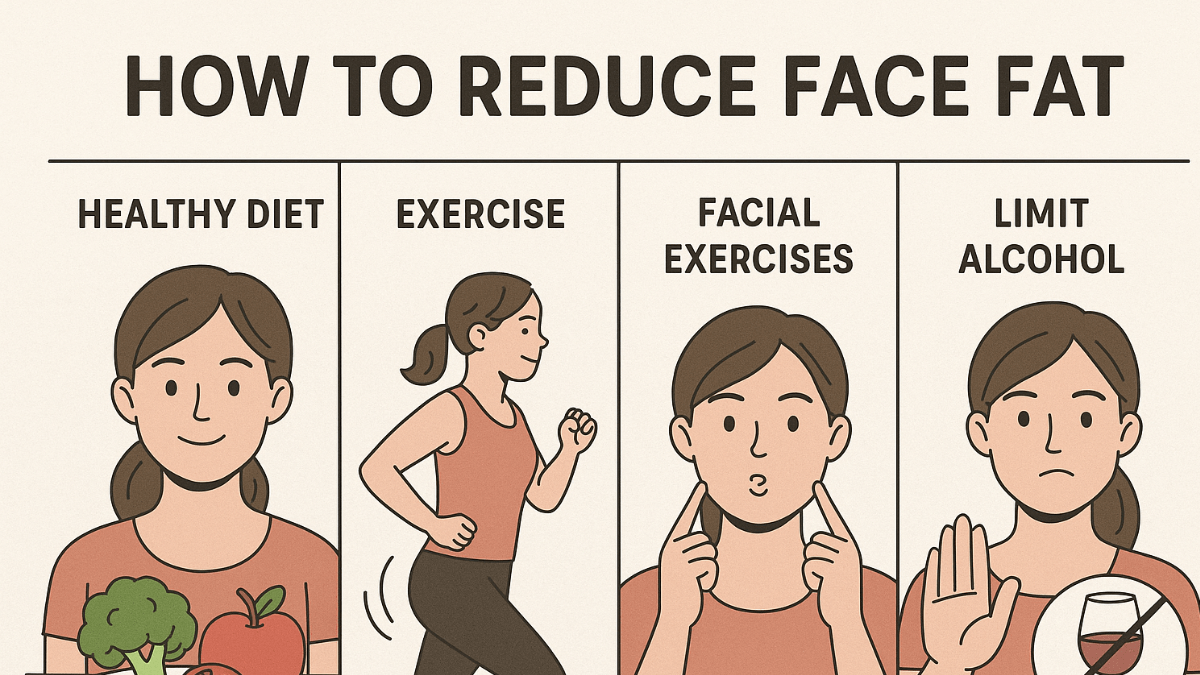 how to reduce face fat
