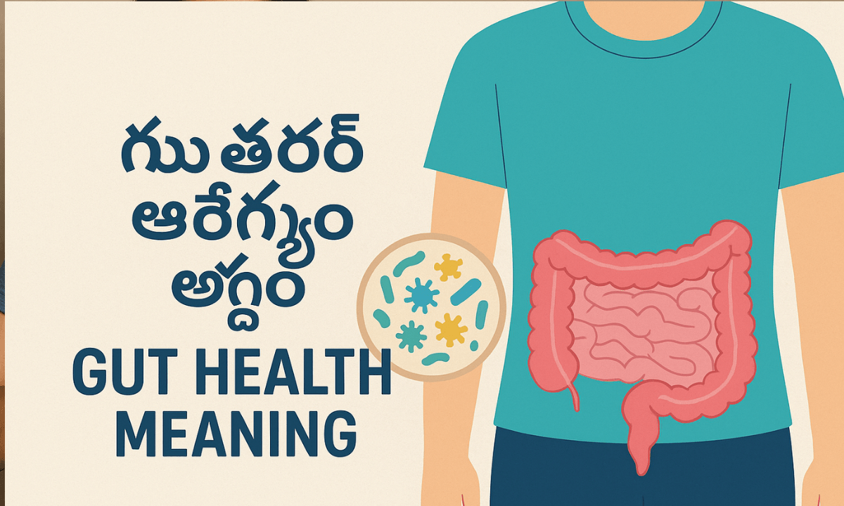 Gut Health Meaning in Telugu