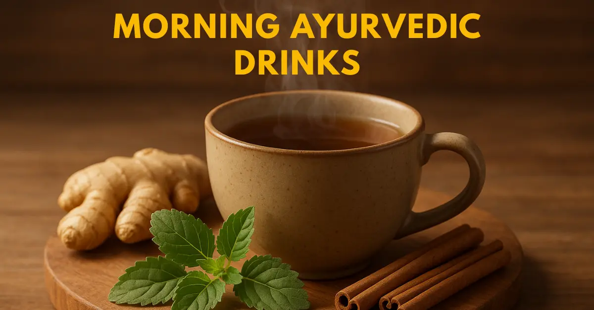 Morning Ayurvedic drinks